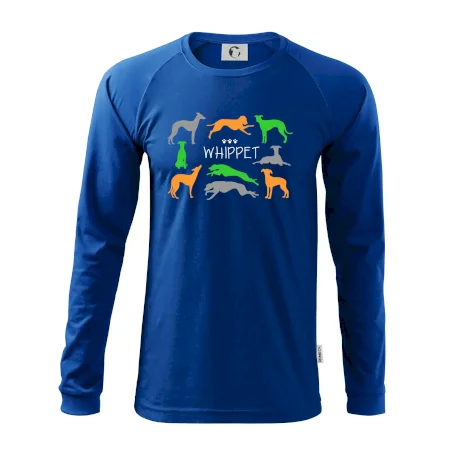 Whippet barevný