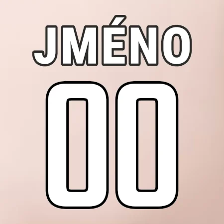 Florbalový  dres - vlastní jméno a číslo