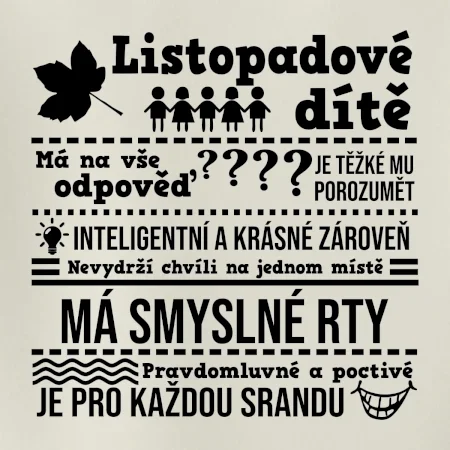 Narozeniny listopad