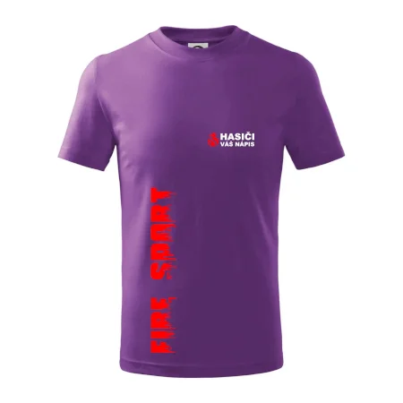 Hasiči (oheň,  Firesport, název sboru - vlastní nápis)