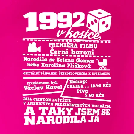 1992 v kostce