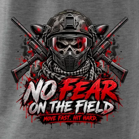 Lebka bojovníka no fear paintball