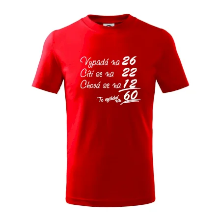 Vypadá, cítí se, chová se - 60 let