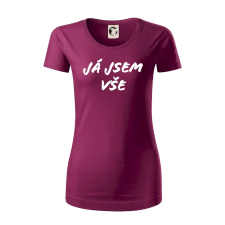 Nápis Já jsem vše!