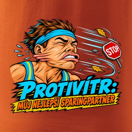 Běžecký protivítr můj sparingpartner