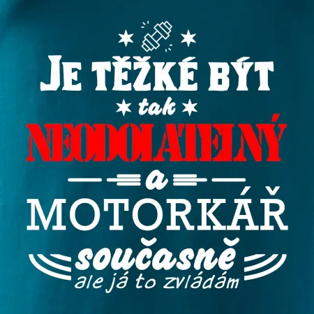 Je těžké být tak neodolatelný - motorkář