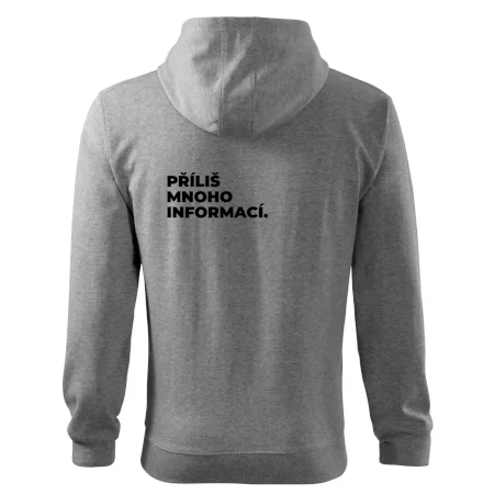 PŘÍLIŠ MNOHO INFORMACÍ.