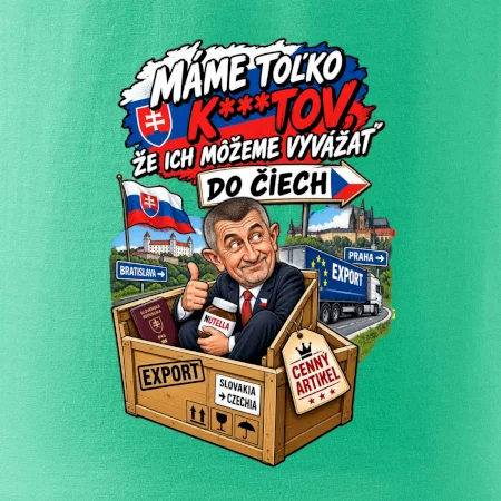 Máme toľko kktov, že ich môžeme vyvážať do Čiech
