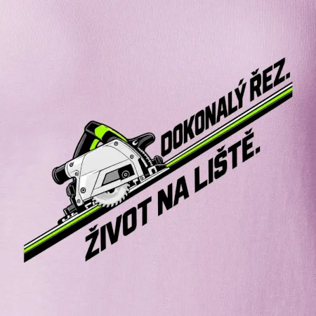 Dokonalý řez život na vodicí liště