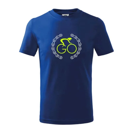 GO cyklista (fluo potisk)