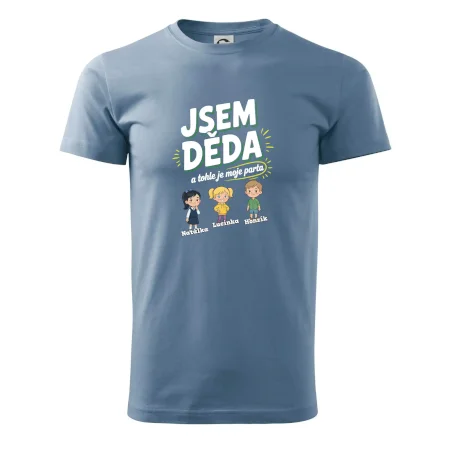 Děda a jeho parta (obrázky a jména vnuků)