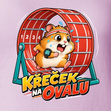 Běžecký křeček na oválu