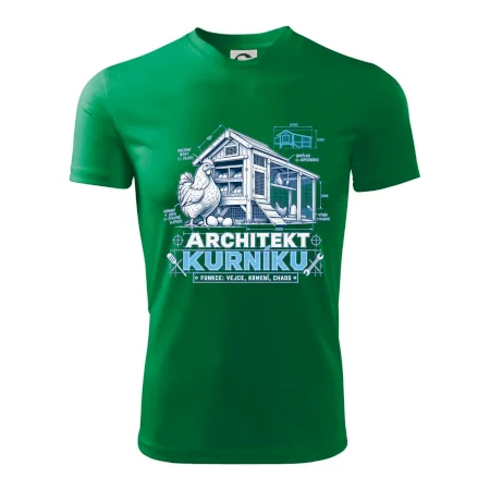 Architekt kurníku technický výkres