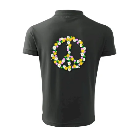 Peace symbol kopretiny