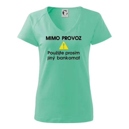 Mimo provoz - použijte jiný bankomat