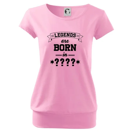 Legends are born in vlastní ročník