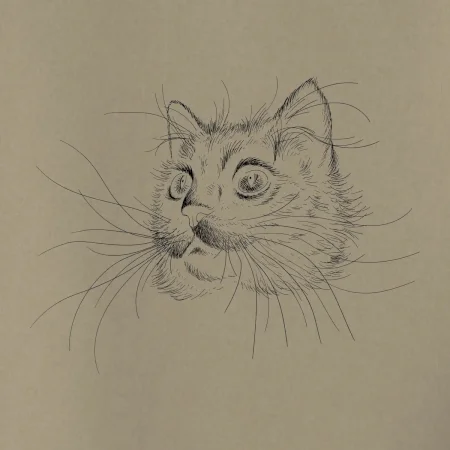 Kočka ilustrace