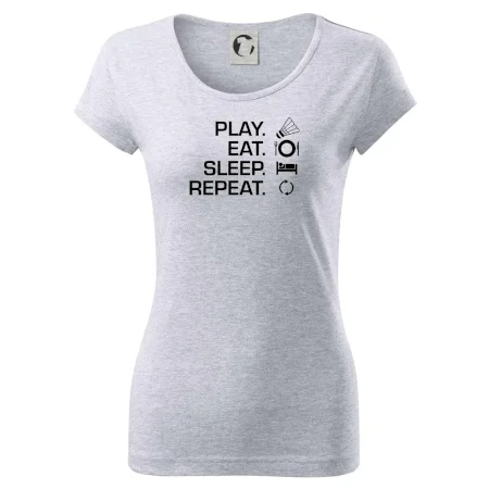 Play Eat Sleep Repeat badminton