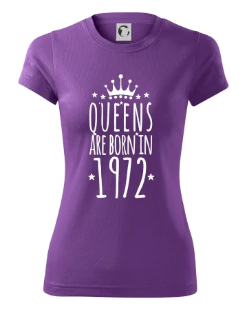 Queens are born in 1972