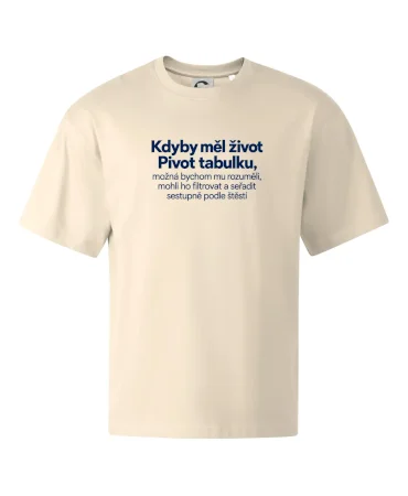 Kdyby měl život pivot tabulku