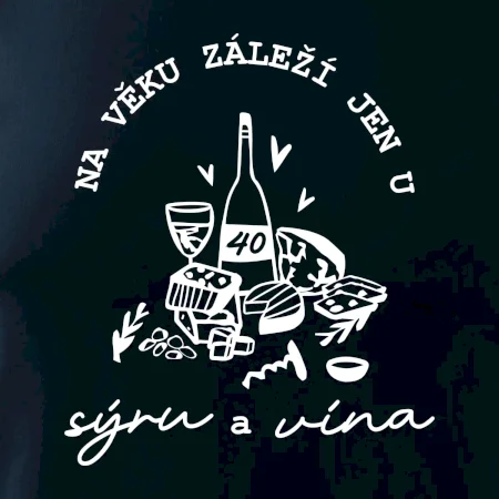40 na věku záleží jen u sýru a vína