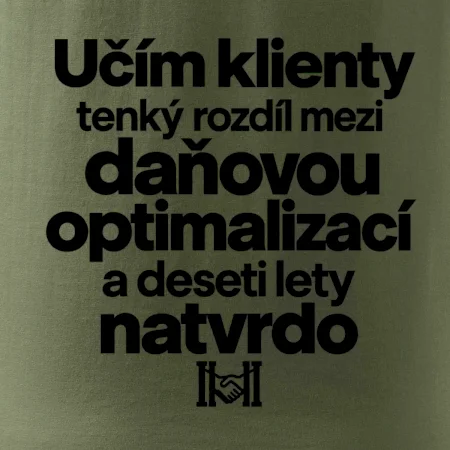 Daňová optimalizace versus deset let natvrdo