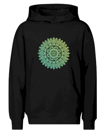 Mandala zelenožlutá