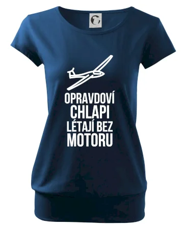 Opravdovi chlapi létají bez motoru