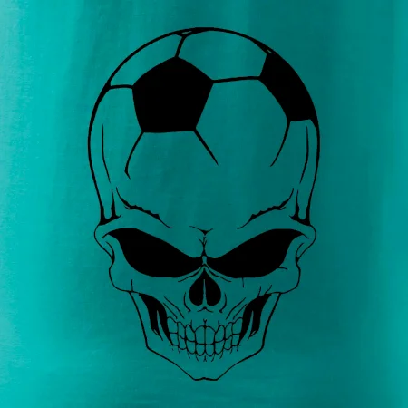 Fotbal lebka míč