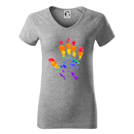LGBT hand print
