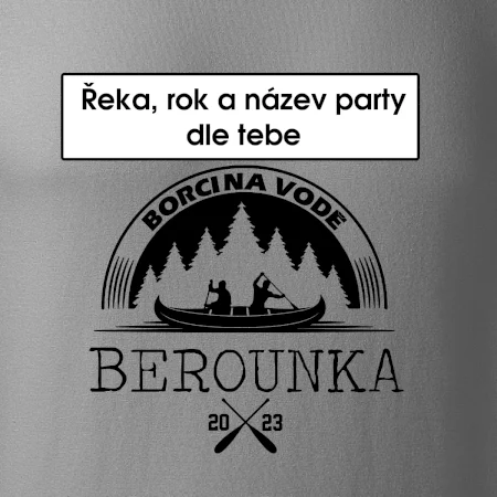 Na vodu - Kanoe les (vlastní nápis)