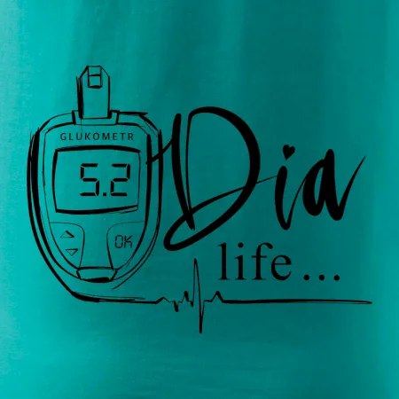 D I A Life - kreslený glukometr