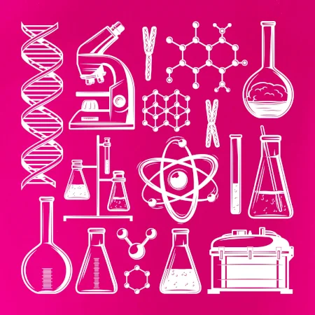 Laboratoř - ikony