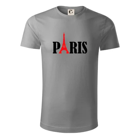 Paris nápis Eiffelova věž