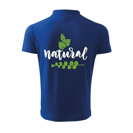 Natural - nápis v listech