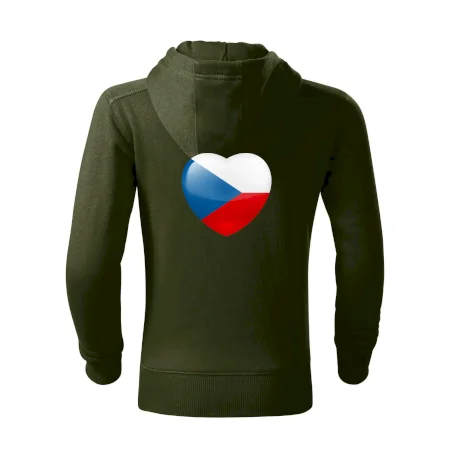 České srdce - vlajka