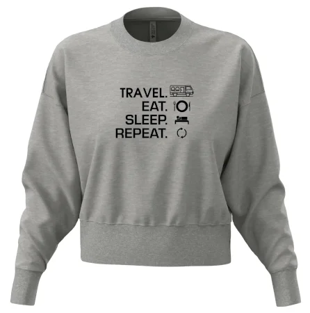 Eat sleep travel - Van