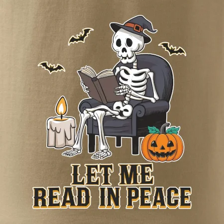 Let me read in peace