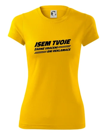 Jsem tvoje žádné vracení