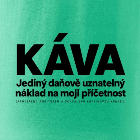 Káva daňově uznatelný náklad na příčetnost