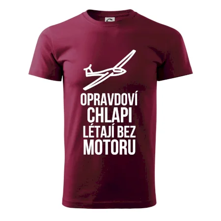 Opravdovi chlapi létají bez motoru