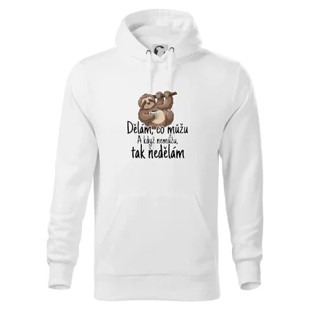 Dělám, co můžu. A když nemůžu, tak nedělám.