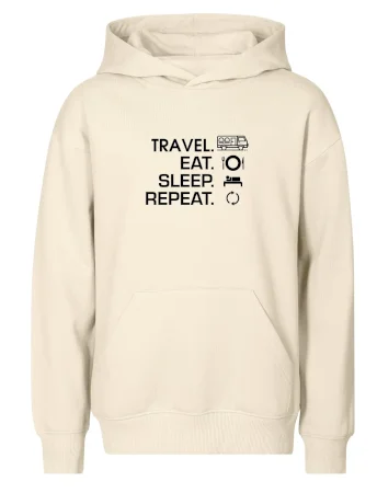 Eat sleep travel - Van