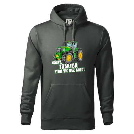 Holky, traktor stojí víc než auto