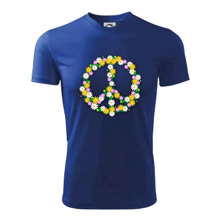Peace symbol kopretiny
