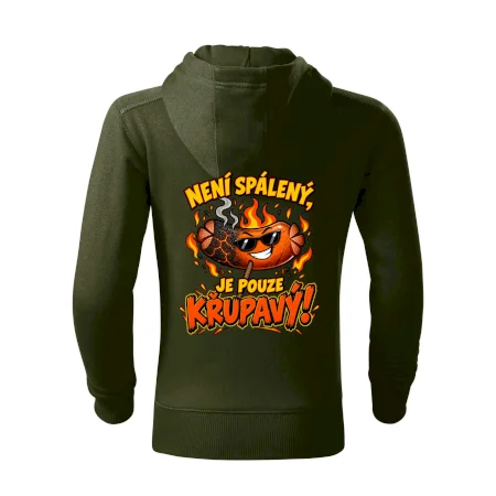 Není spálený, je pouze křupavý!