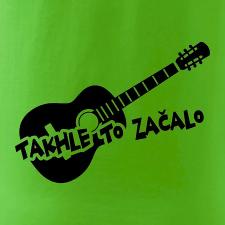 Kytara, takhle to všechno začalo