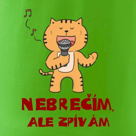 Nebrečím, ale zpívám