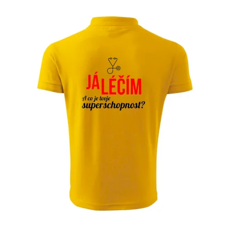 Já léčím - tvoje superschopnost? Rovný nápis