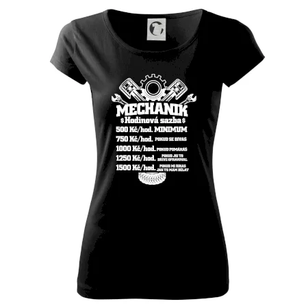 Mechanik - hodinová sazba